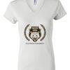 Women's Short Sleeve V-Neck T-Shirt Thumbnail