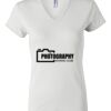 Women's Short Sleeve V-Neck T-Shirt Thumbnail