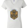 Women's Short Sleeve V-Neck T-Shirt Thumbnail