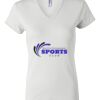 Women's Short Sleeve V-Neck T-Shirt Thumbnail