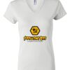 Women's Short Sleeve V-Neck T-Shirt Thumbnail
