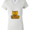 Women's Short Sleeve V-Neck T-Shirt Thumbnail