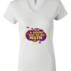 Women's Short Sleeve V-Neck T-Shirt Thumbnail