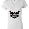 Women's Short Sleeve V-Neck T-Shirt Thumbnail