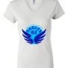 Women's Short Sleeve V-Neck T-Shirt Thumbnail