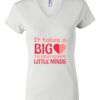 Women's Short Sleeve V-Neck T-Shirt Thumbnail