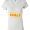 Women's Short Sleeve V-Neck T-Shirt Thumbnail