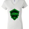 Women's Short Sleeve V-Neck T-Shirt Thumbnail