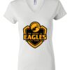 Women's Short Sleeve V-Neck T-Shirt Thumbnail