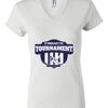 Women's Short Sleeve V-Neck T-Shirt Thumbnail