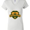 Women's Short Sleeve V-Neck T-Shirt Thumbnail