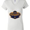 Women's Short Sleeve V-Neck T-Shirt Thumbnail