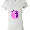 Women's Short Sleeve V-Neck T-Shirt Thumbnail