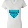 Women's Short Sleeve V-Neck T-Shirt Thumbnail