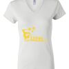 Women's Short Sleeve V-Neck T-Shirt Thumbnail