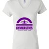 Women's Short Sleeve V-Neck T-Shirt Thumbnail