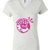 Women's Short Sleeve V-Neck T-Shirt Thumbnail