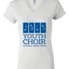 Women's Short Sleeve V-Neck T-Shirt Thumbnail