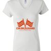 Women's Short Sleeve V-Neck T-Shirt Thumbnail
