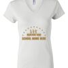 Women's Short Sleeve V-Neck T-Shirt Thumbnail
