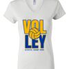 Women's Short Sleeve V-Neck T-Shirt Thumbnail