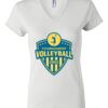 Women's Short Sleeve V-Neck T-Shirt Thumbnail