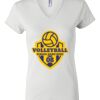 Women's Short Sleeve V-Neck T-Shirt Thumbnail