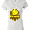 Women's Short Sleeve V-Neck T-Shirt Thumbnail
