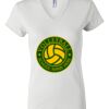 Women's Short Sleeve V-Neck T-Shirt Thumbnail