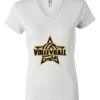 Women's Short Sleeve V-Neck T-Shirt Thumbnail