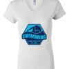 Women's Short Sleeve V-Neck T-Shirt Thumbnail