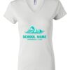 Women's Short Sleeve V-Neck T-Shirt Thumbnail