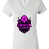 Women's Short Sleeve V-Neck T-Shirt Thumbnail