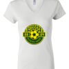 Women's Short Sleeve V-Neck T-Shirt Thumbnail
