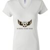 Women's Short Sleeve V-Neck T-Shirt Thumbnail