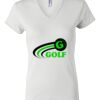 Women's Short Sleeve V-Neck T-Shirt Thumbnail