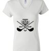 Women's Short Sleeve V-Neck T-Shirt Thumbnail