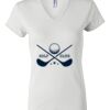 Women's Short Sleeve V-Neck T-Shirt Thumbnail