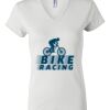 Women's Short Sleeve V-Neck T-Shirt Thumbnail