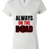 Women's Short Sleeve V-Neck T-Shirt Thumbnail