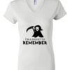 Women's Short Sleeve V-Neck T-Shirt Thumbnail