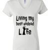 Women's Short Sleeve V-Neck T-Shirt Thumbnail