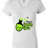 Women's Short Sleeve V-Neck T-Shirt Thumbnail