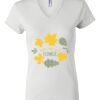 Women's Short Sleeve V-Neck T-Shirt Thumbnail