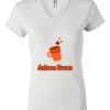 Women's Short Sleeve V-Neck T-Shirt Thumbnail