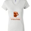 Women's Short Sleeve V-Neck T-Shirt Thumbnail