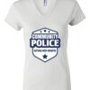 Women's Short Sleeve V-Neck T-Shirt Thumbnail