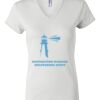 Women's Short Sleeve V-Neck T-Shirt Thumbnail