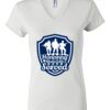 Women's Short Sleeve V-Neck T-Shirt Thumbnail