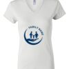 Women's Short Sleeve V-Neck T-Shirt Thumbnail